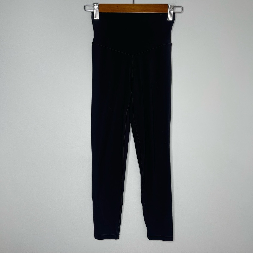 Aerie Offline 7/8 Leggings Hi Rise Short Inseam Black Leggings Size XS